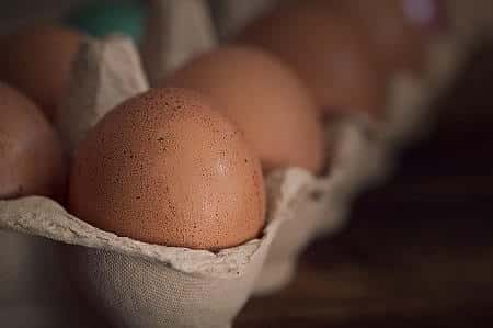 Guinea fowl eggs are delicious